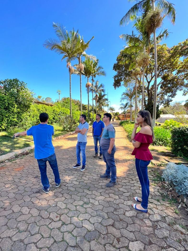 EQUIPE DA SECRETARIA MUNICIPAL DE MEIO AMBIENTE E AGRICULTURA FAZ VISITA À NOVACAP