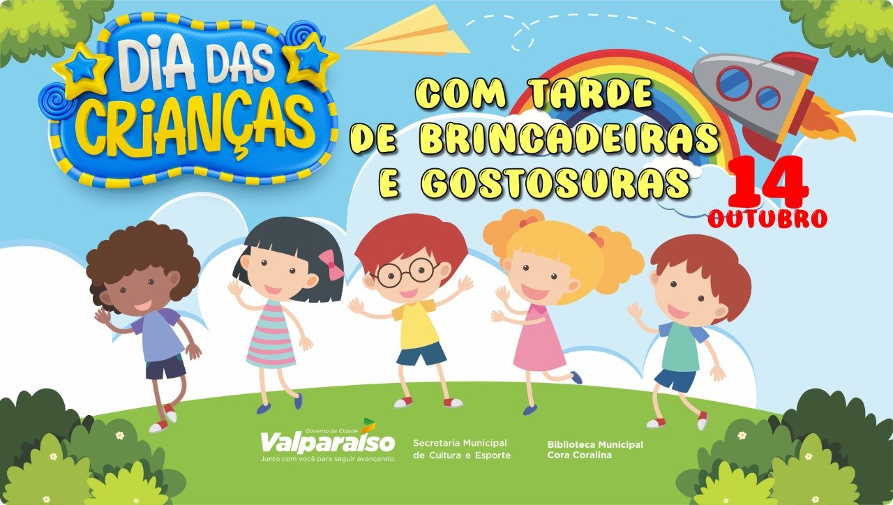 BIBLIOTECA CORA CORALINA PROMOVE EVENTO EM HOMENAGEM AO DIA DAS CRIANÇAS