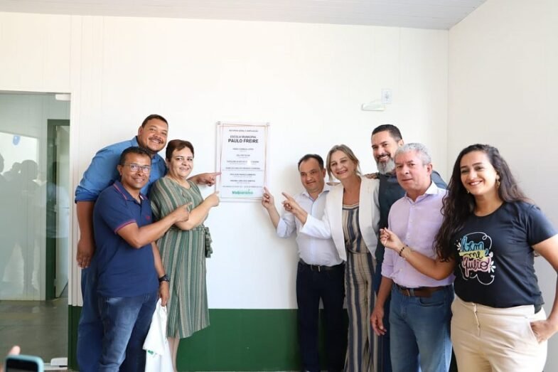 ESCOLA MUNICIPAL PAULO FREIRE É REINAUGURADA, COM REFORMA E AMPLIAÇÃO DA UNIDADE