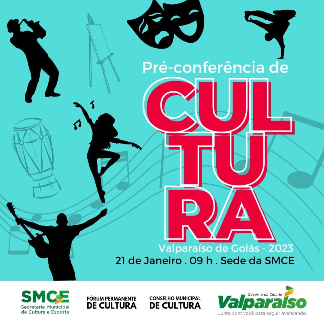 SECRETARIA DE CULTURA E ESPORTE PROMOVE PRÉ-CONFERÊNCIA DE CULTURA NESTE SÁBADO