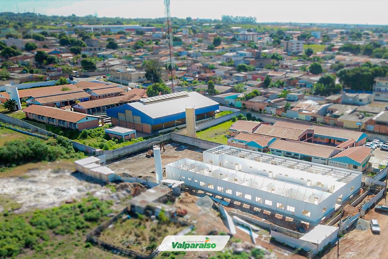 CONSTRUÇÃO DA NOVA SEDE DA ESCOLA MUNICIPAL MÔNICA DE FÁTIMA PESSOA ESTÁ EM ANDAMENTO