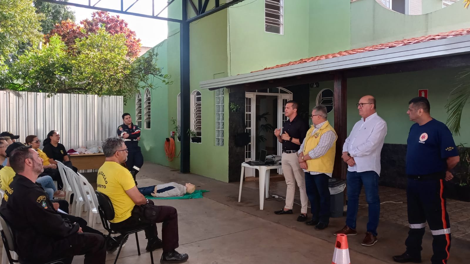 AGENTES DA AMTT PARTICIPAM DE CURSO DE PRIMEIROS SOCORROS